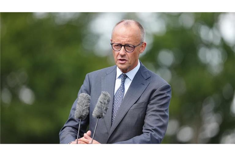 Bei der Klausurtagung auf Schloss Neuhardenberg sprach Bundeskanzler Friedrich Merz (CDU) mit seinem Kabinett auch über Klimaschutz und Klimaanpassung.