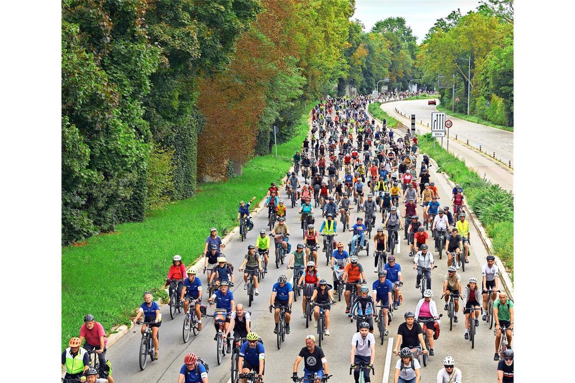 Bei der Sternfahrt im  September kamen Tausende.