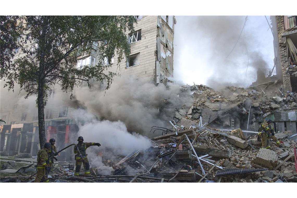 Zwei Tote nach Beschuss in der Ostukraine Bei einem Drohnenangriff in der Ostukraine sind zwei Menschen ums Leben gekommen. (Archivbild)