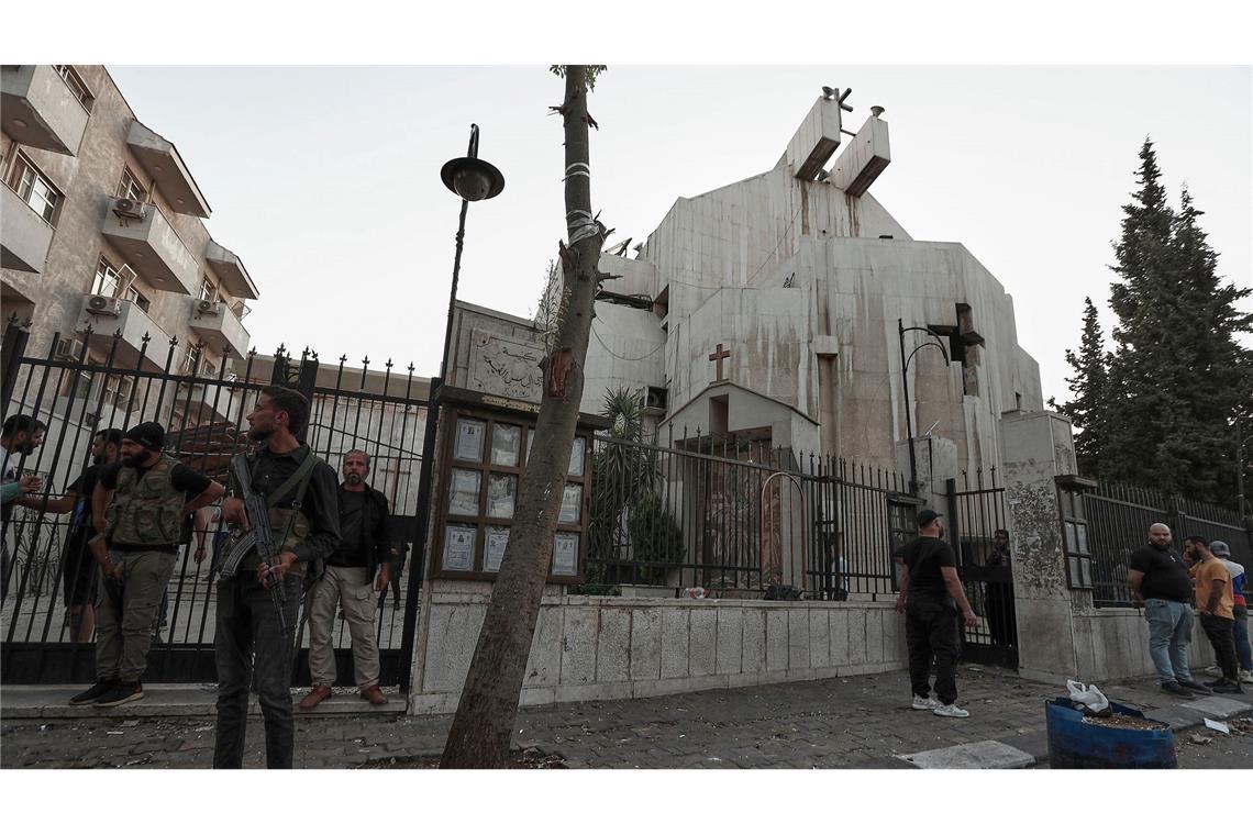 Tote bei Selbstmordanschlag in syrischer Kirche Bei einem Selbstmordanschlag in einer Kirche in Damaskus wurden zahlreiche syrische Christen getötet.