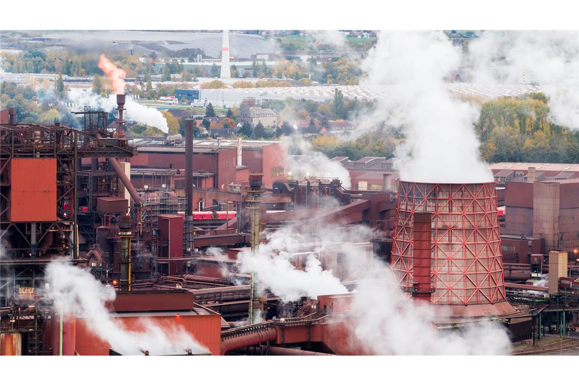 Bei einem "Stahlgipfel" im Bundeskanzleramt haben Politik und Wirtschaft über die Zukunft der deutschen Stahlindustrie gesprochen. (Archivbild)