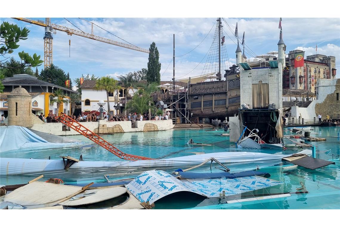 Bei einem Unfall im Europa-Park in Rust  waren im August 2023 mehrere Menschen verletzt worden.