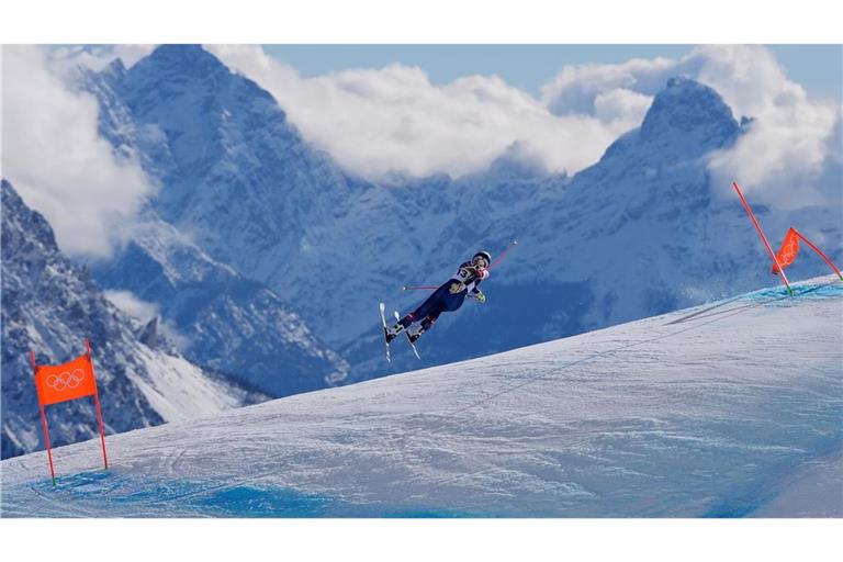 Bei ihrem Sturz bei den Winterspielen verletzte sich Lindsey Vonn schwer.