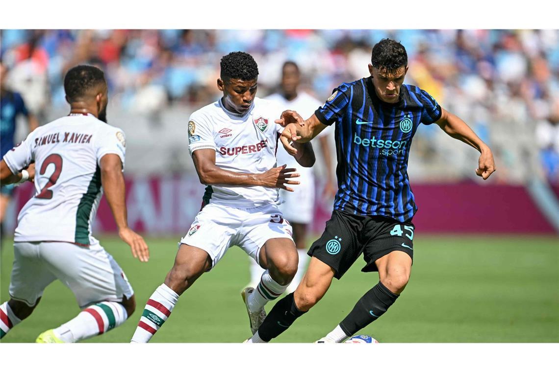 Fluminense blamiert Inter Bei Inter Mailand läuft nach der Niederlage im Champions-League-Finale aktuell nicht mehr viel zusammen.