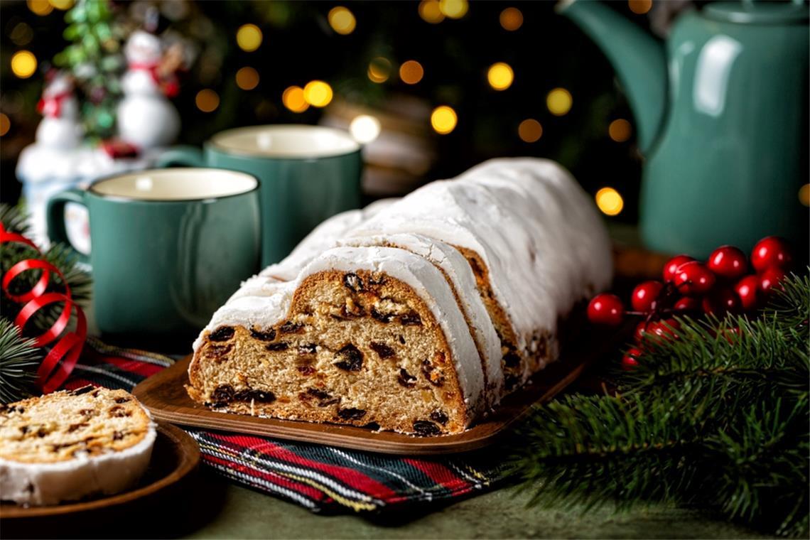 Bei "Kaffee oder Tee" gibt es heute weihnachtlichen Stollen. (Symbolbild)