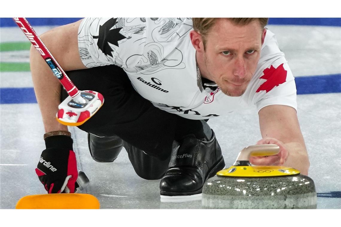 Bei Olympia im Fokus: der kanadische Curler Marc Kennedy. (Archivbild)