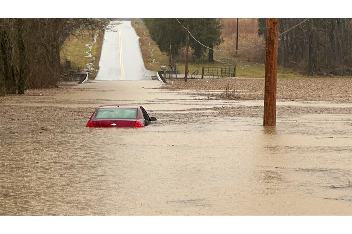 Mindestens neun Tote nach Überflutungen in den USA Bei schweren Überflutungen in Kentucky kamen mindestens acht Menschen ums Leben.