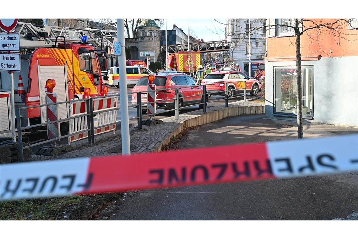 Bei Tiefbauarbeiten ist in Albstadt-Ebingen Gas ausgetreten.