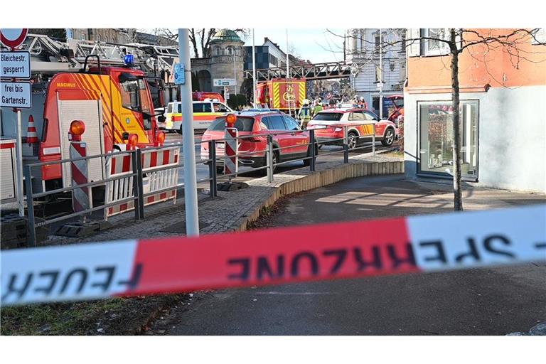 Bei Tiefbauarbeiten ist in Albstadt-Ebingen Gas ausgetreten.