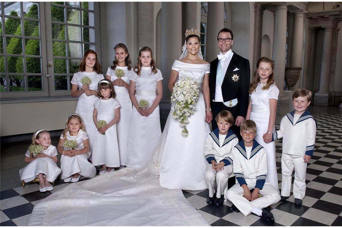 Bei Victoria von Schwedens Hochzeit mit Daniel Westling war Ingrid Alexandra 2010 Blumenmädchen – die Kronprinzessin ist ihre Patentante.