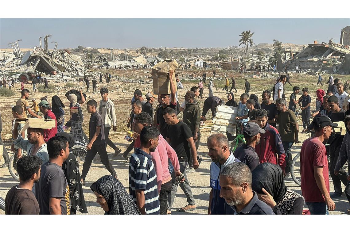 Trump zu möglichem Gaza-Deal: vielleicht auch nächste Woche Beide Kriegsparteien haben sich Berichten zufolge in der Frage der Hilfslieferungen für Gaza geeinigt. (Archivbild)