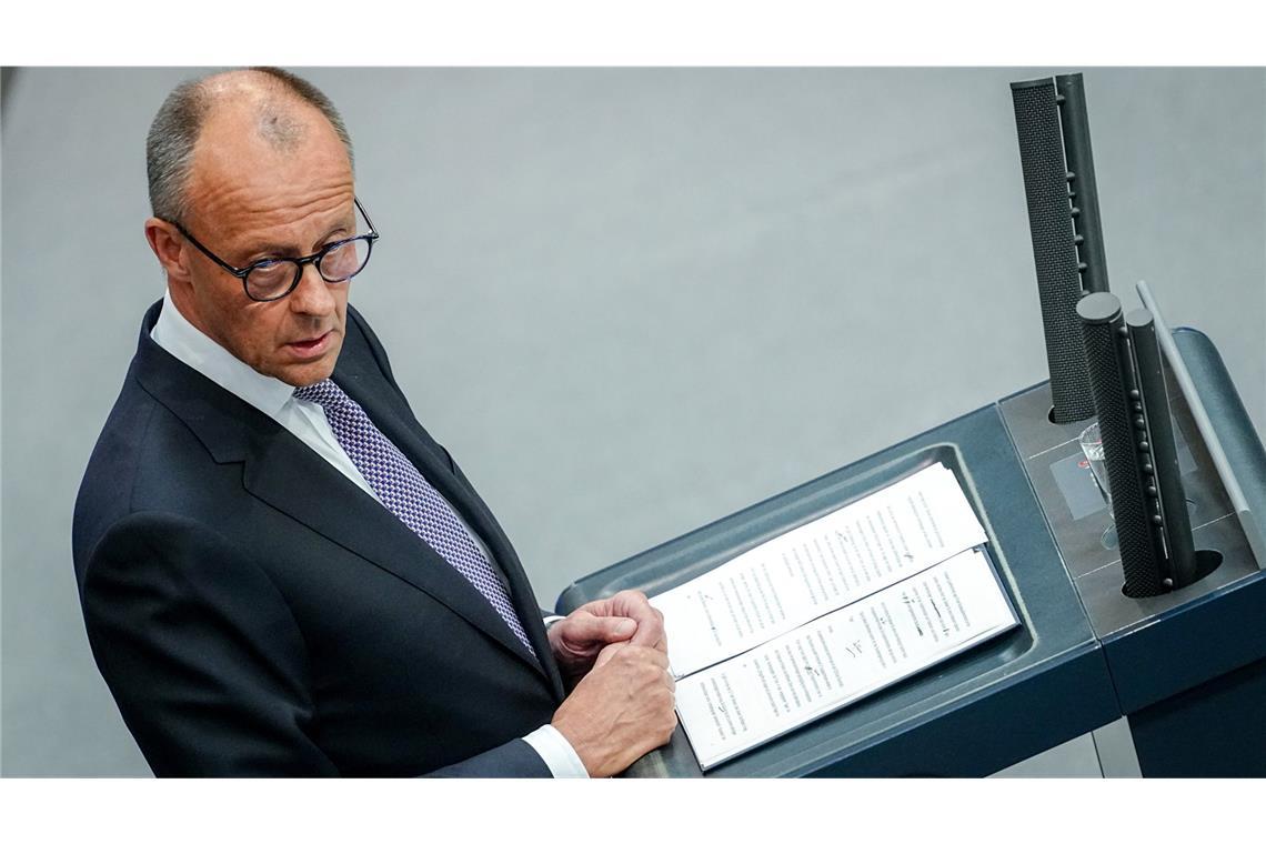 Merz: Russland bedroht „gesamte politische Ordnung“ Europas Beim Nato-Gipfel hat Merz die anderen Länder erneut vor der Bedrohung durch Russland gewarnt (Archivbild).