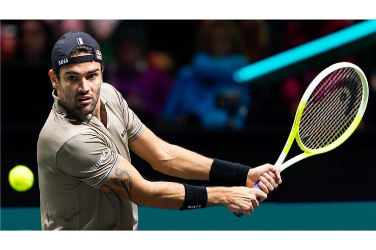 Beim Rasen-Tennisturnier in Stuttgart wird der ehemalige Wimbledon-Finalist Matteo Berrettini wieder dabei sein (Archivfoto).