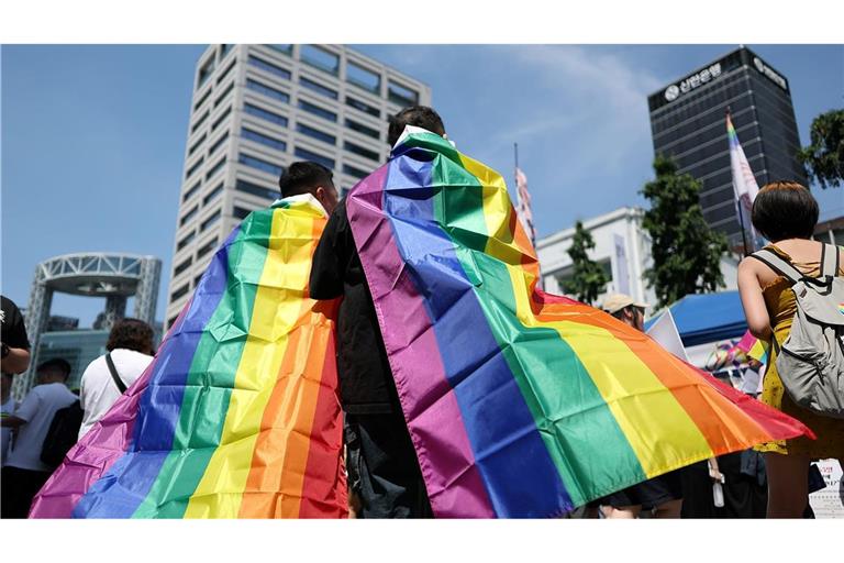 Beim Seoul Queer Culture Festival feiern mehr als 10.000 Teilnehmer gesellschaftliche Vielfalt.