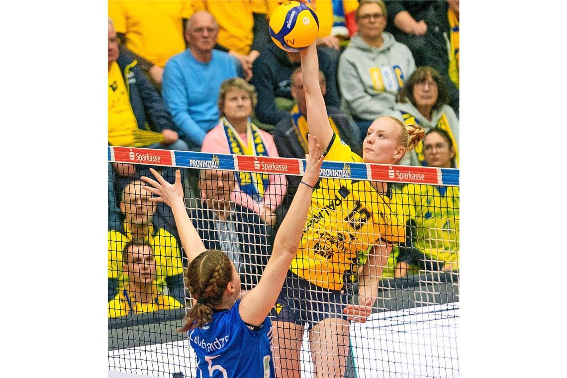 Beim SSC Schwerin durfte Luisa van Clewe nicht oft spielen.