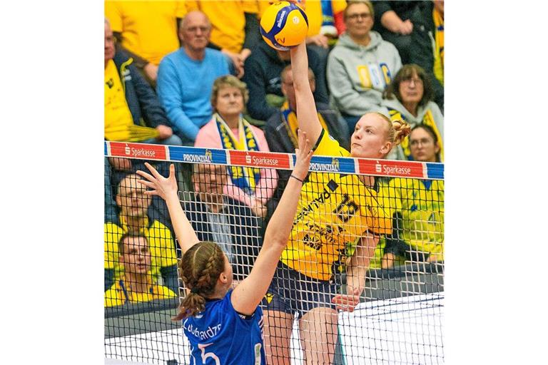 Beim SSC Schwerin durfte Luisa van Clewe nicht oft spielen.