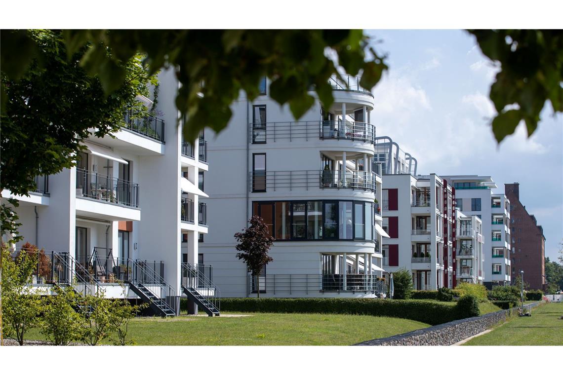 Beim Wohnungsbau soll weniger Bürokratie gelten. (Archivbild)