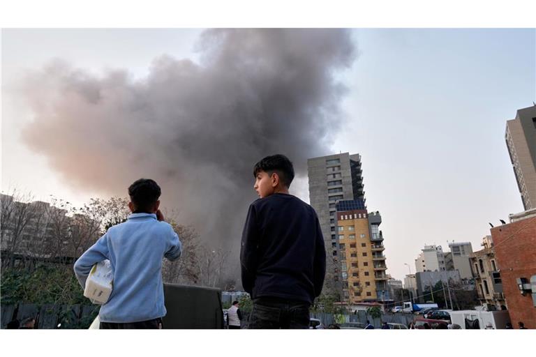 Beirut wurde in den vergangenen Tagen häufiger Opfer von Bombardierungen.