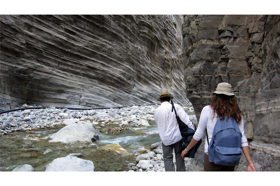 Leiche von verschollenem Deutschen auf Kreta entdeckt Beliebt, aber gefährlich: Samaria-Schlucht auf Kreta. (Archivbild)