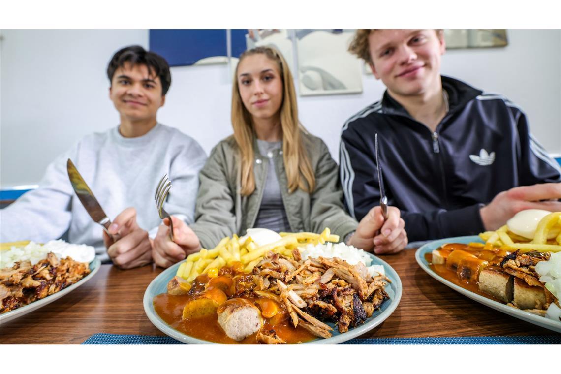 Beliebt auch bei Schülern und Studenten: Der "Taxi-Teller" ist im Trend.