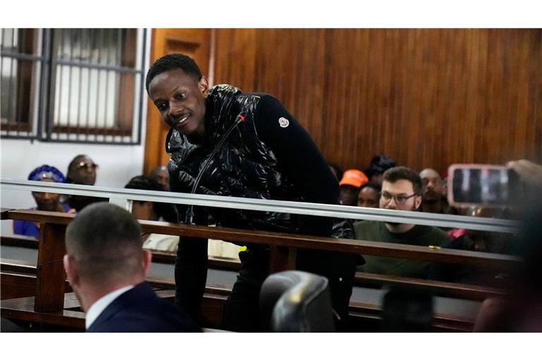 Bellarmine Mugabe vor dem Amtsgericht Alexandra in Johannesburg.