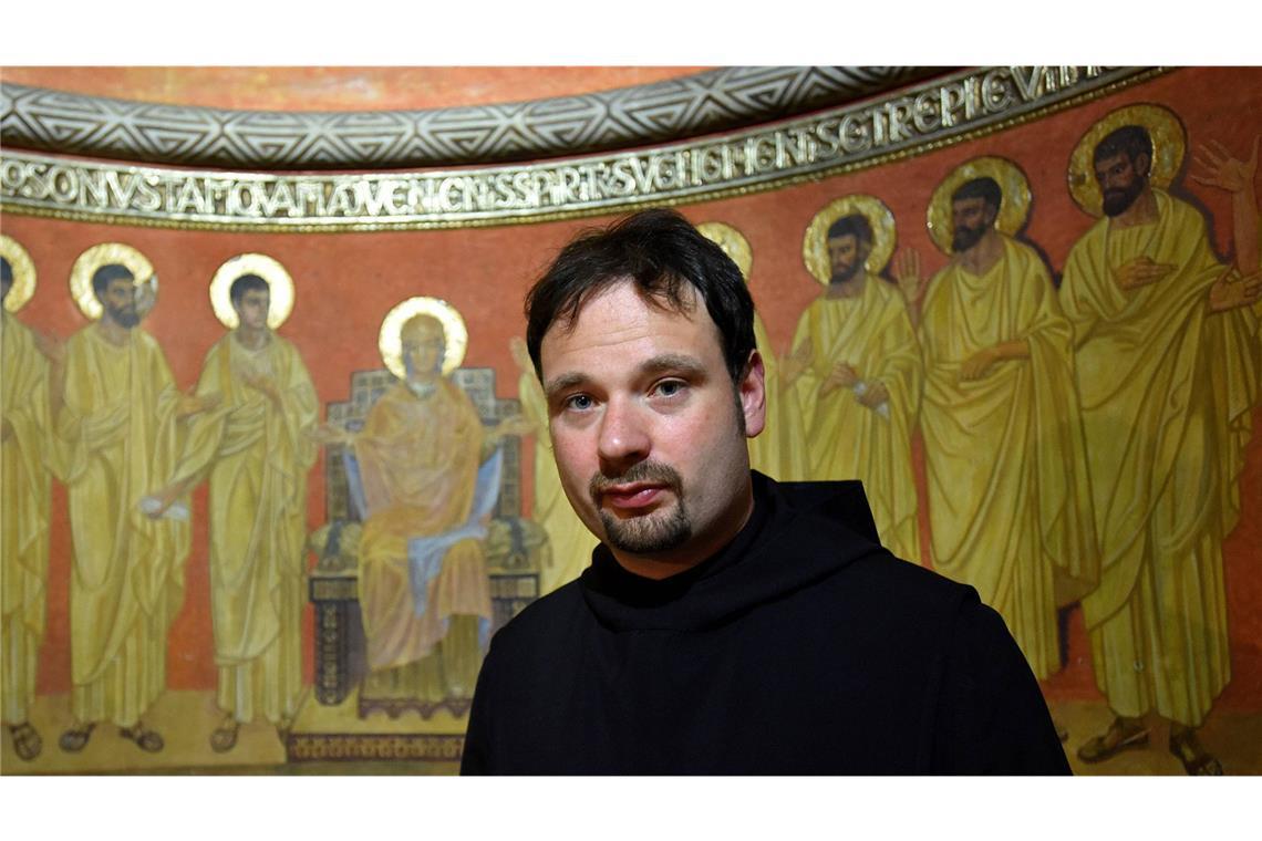 Benediktinerpater Nikodemus Schnabel, Sprecher der Jerusalemer Dormitio-Abtei, sieht eine mediale Verharmlosung des Nahost- und Ukraine-Kriegs (Archivfoto).