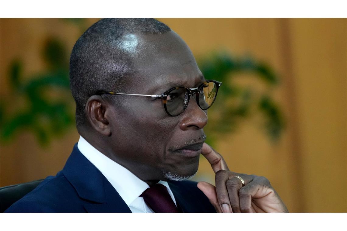 Benins Präsident Talon dankte den Streitkräften für das Verhindern des Staatsstreichs. (Archivbild)