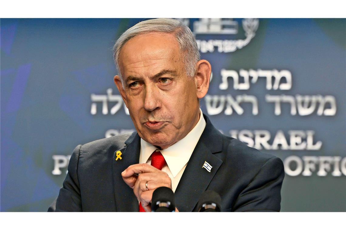 Benjamin Netanjahu ist nach Angaben des Fernsehsenders i24News unter Umständen zu einem eigenständigen Militärschlag gegen den Iran ohne Unterstützung der USA bereit (Archivfoto).
