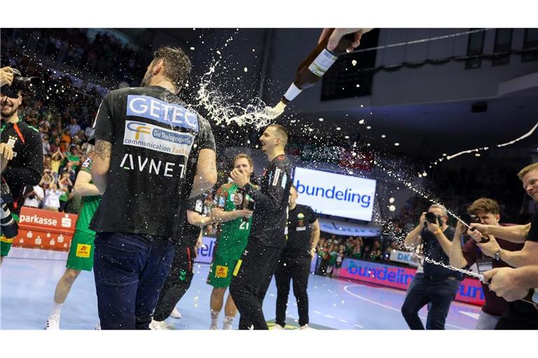 Bennet Wiegert führte den SC Magdeburg zum Meistertitel.