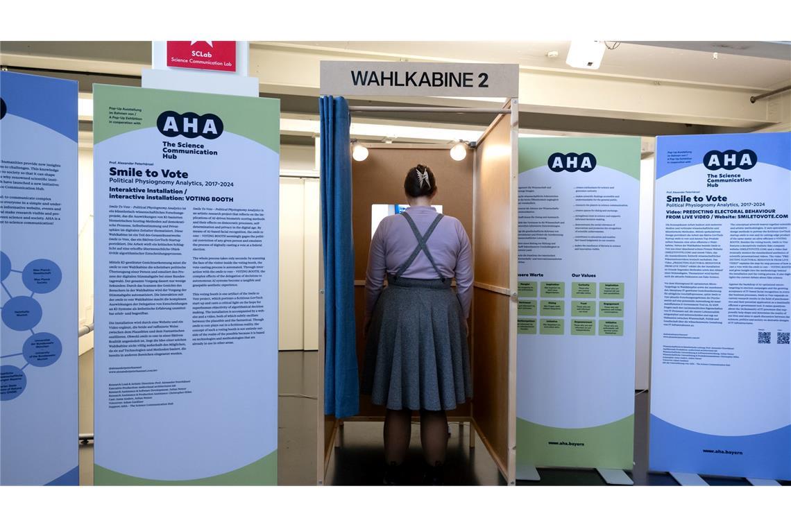 Kunstprojekt: Wenn die KI für einen wählt Bequem - oder gefährlich? Wenn die KI für einen wählt.
