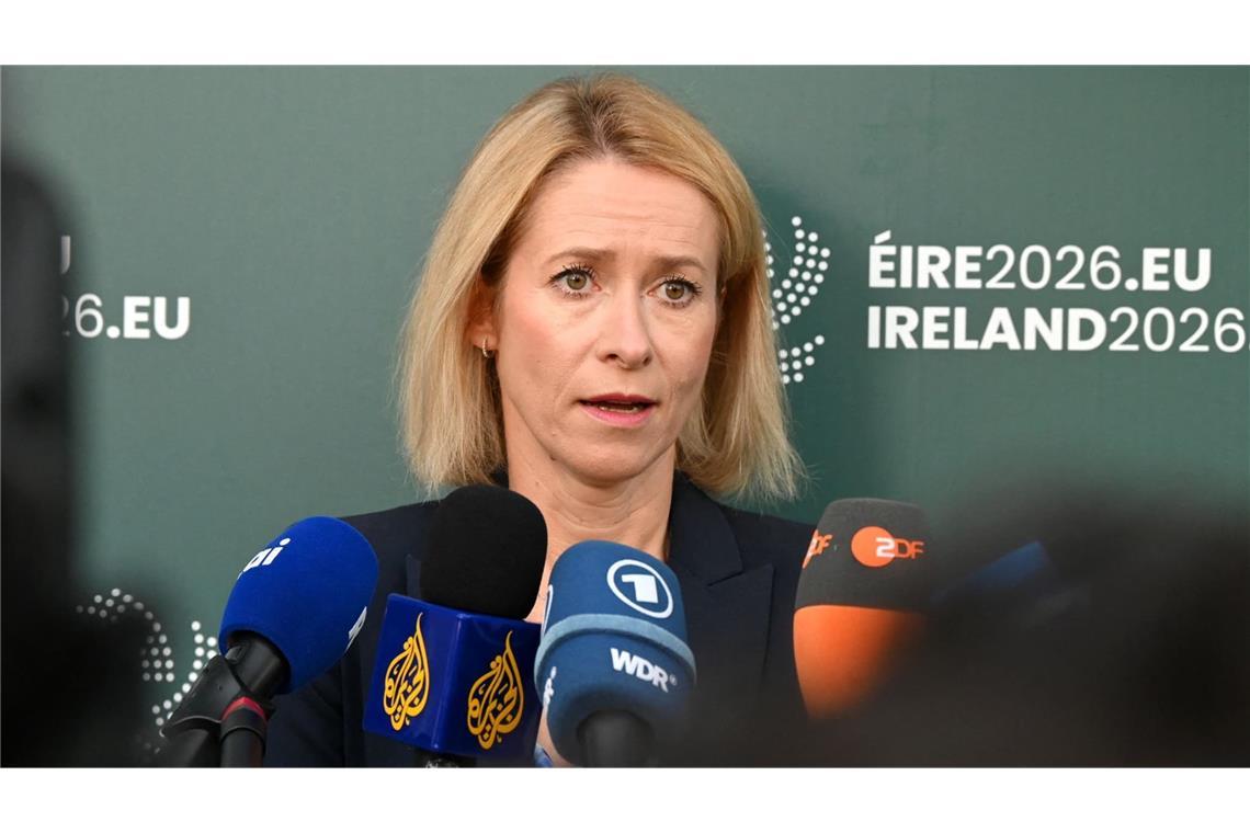 Bereitet ein neues Sanktionspaket vor: EU-Chefdiplomatin Kaja Kallas.