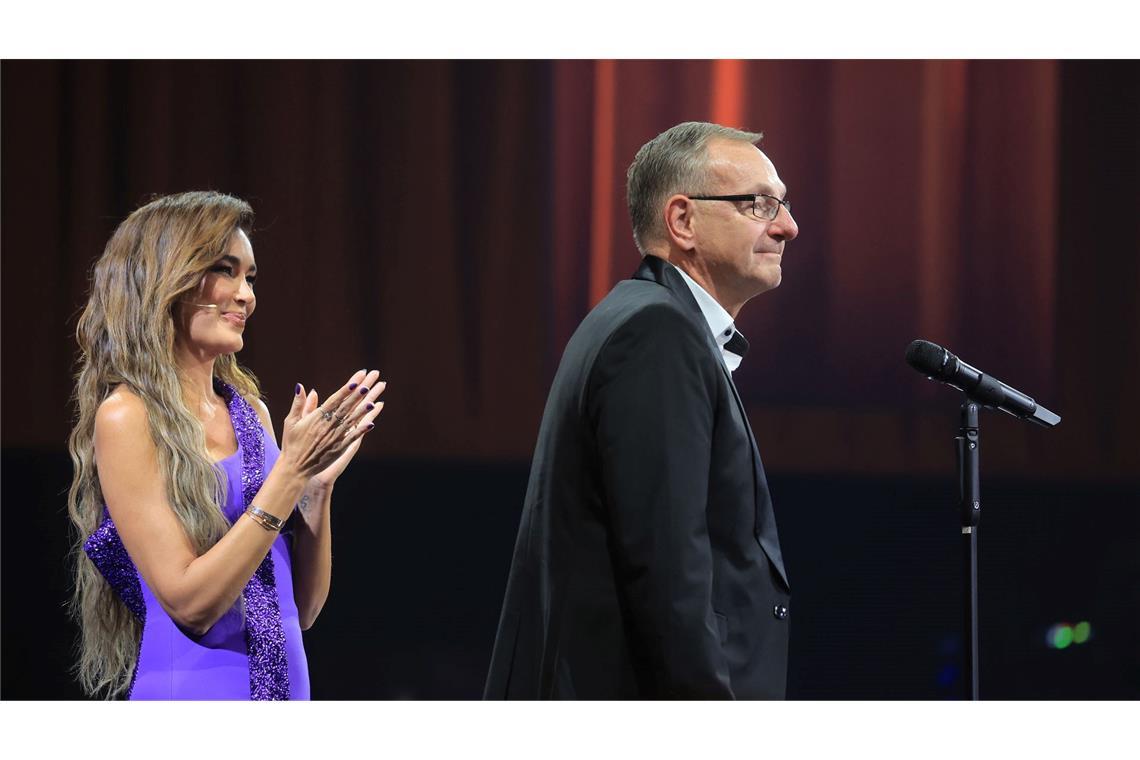 Superstars, Glanz und berührende Momente bei "Bambi"-Gala Bernd Siggelkow ist Preisträger in der Kategorie "Stille Helden".