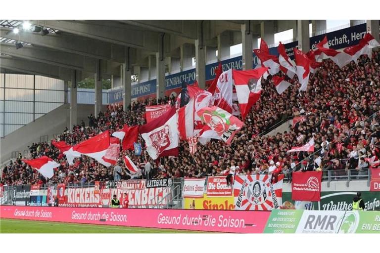 Berüchtigt für die Wucht der Zuschauer in Block2: Der Bieberer Berg in Offenbach.