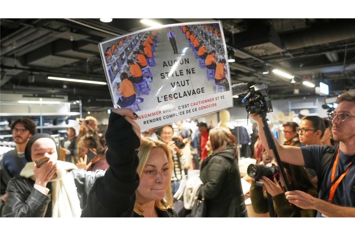 Besonders in den vergangenen Tagen stand Shein in Frankreich stark in der Kritik.