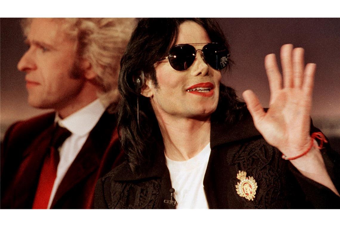 Samstagabend-Dämmerung: Thomas Gottschalk verkündet Show-Aus Besonders Michael Jacksons Auftritte bescherten Gottschalk in den 90ern eine Topquote. (Archivfoto)