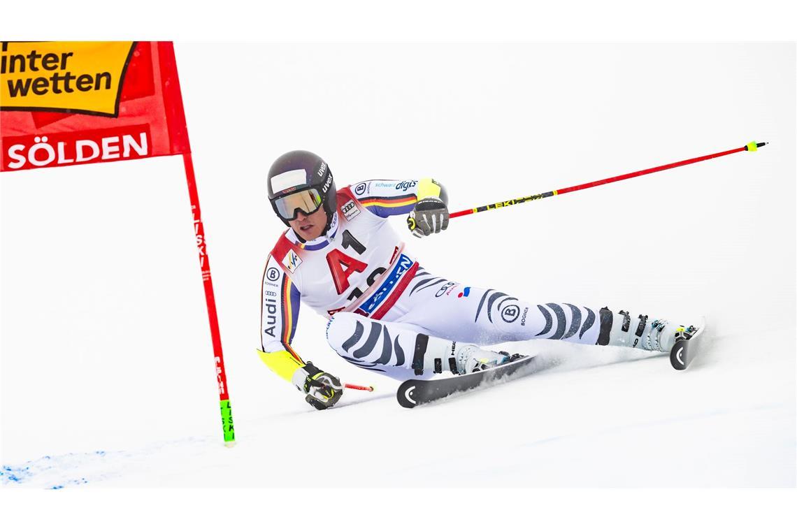 Bester Deutscher beim Saisonauftakt in Sölden: Anton Grammel.