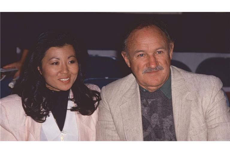 Betsy Arakawa und Gene Hackman in glücklichen Zeiten.