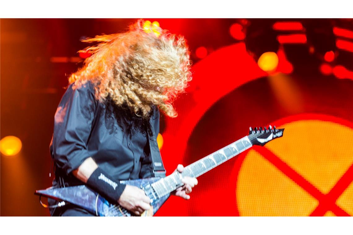 Bevor der Vorhang fällt, gibt es von Megadeth eine letzte Platte. (Archivbild)