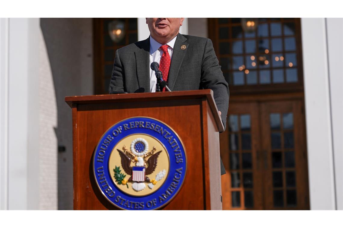 Bezeichnet die Befragung von Ex-US-Präsident Bill Clinton als "produktiv" - der Abgeordnete James Comer.