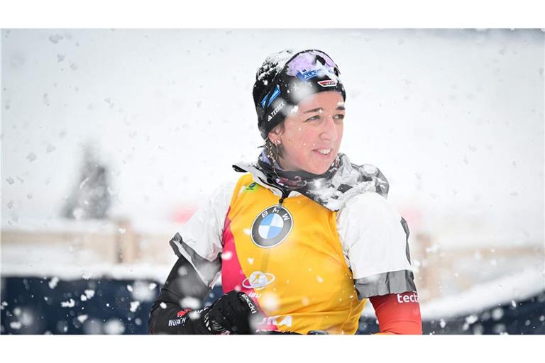 Biathletin Franziska Preuß hat den Gesamtweltcup gewonnen. (Archivbild)