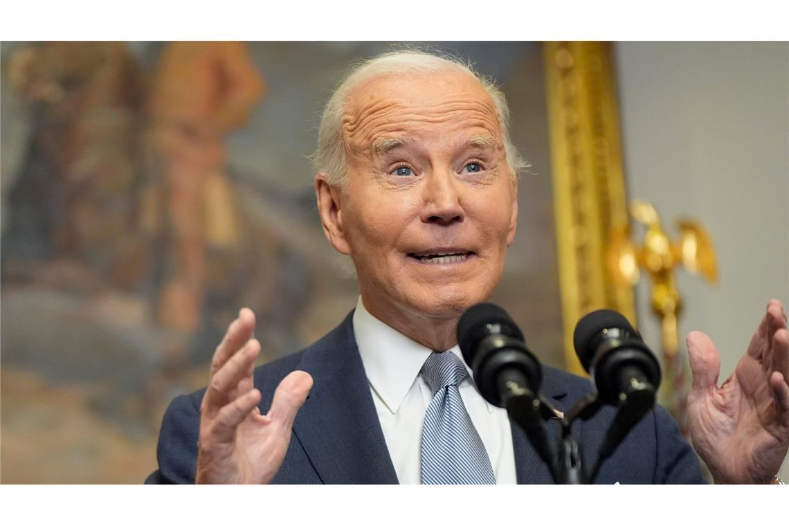Biden wertet Assad-Sturz als Erfolg seiner Außenpolitik Biden sieht den Sturz Assads als auch als Erfolg seiner Außenpolitik.