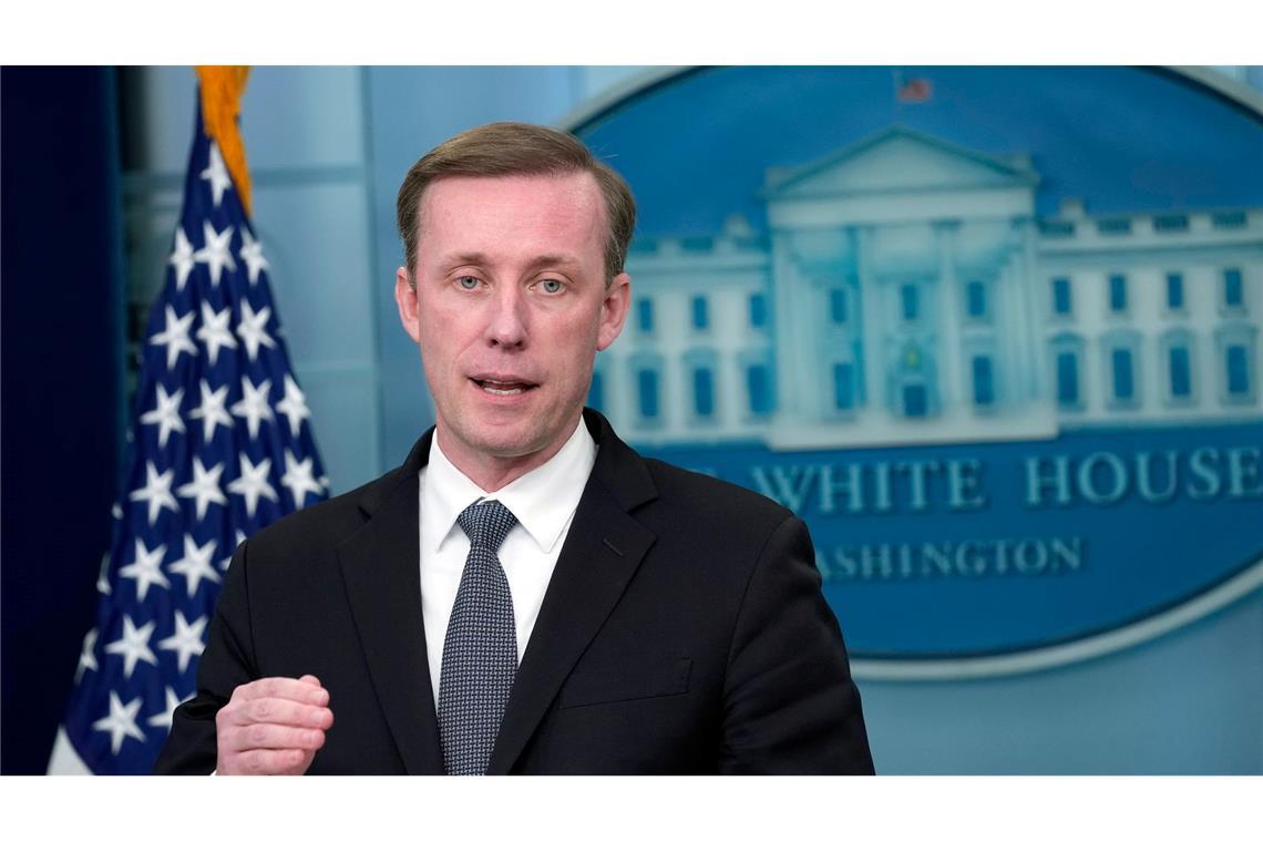 Biden-Berater: Geisel-Deal möglich - Scheitern ebenso Bidens Sicherheitsberater, Jake Sullivan, hält einen baldigen Geisel-Deal für möglich - ebenso aber auch ein erneutes Scheitern der Verhandlungen. (Archivbild)