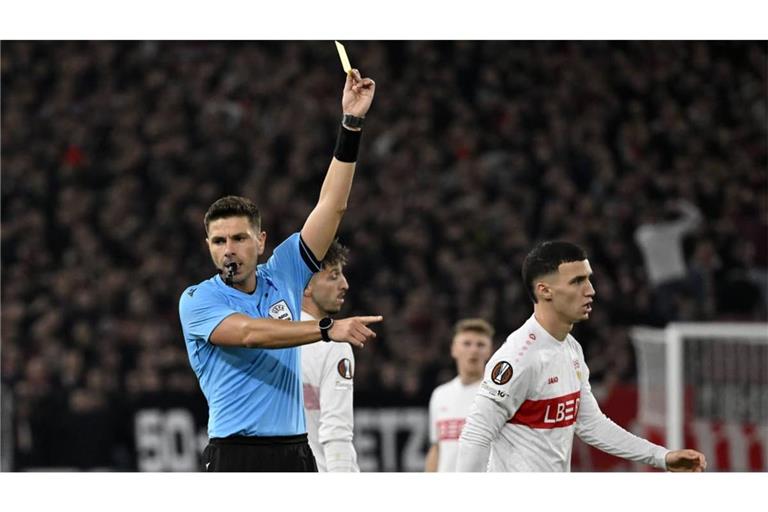 Bilal El Khannouss sah in der vergangenen Saison in der Europa League drei Gelbe Karten.