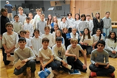 Unterstufenchor beim Weihnachtskonzert des SWR