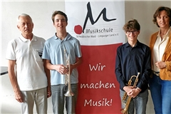 Musikschulduo erzielt zweiten Preis auf Bundesebene
