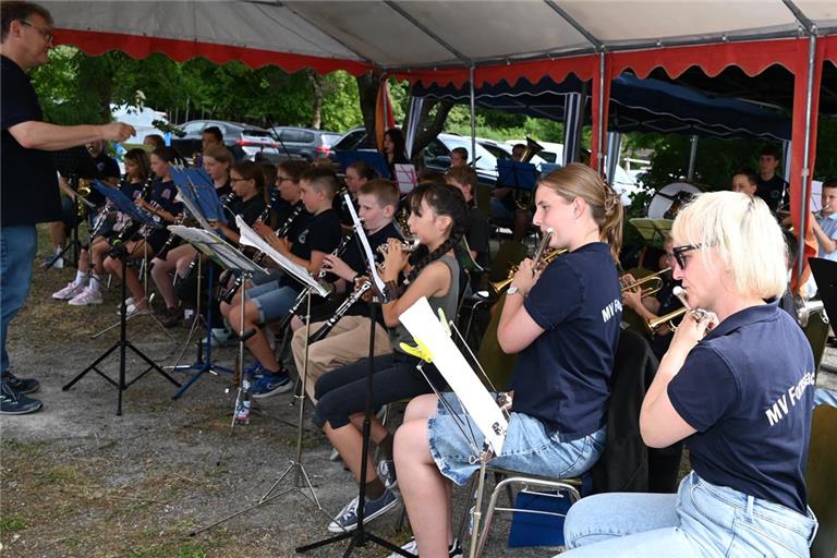 Sommerfest des Musikvereins Fornsbach ist eine Besucherattraktion