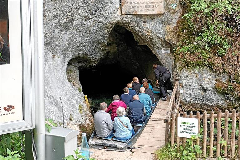 Jahresausflug nach Münsingen und zur Wimsener Höhle