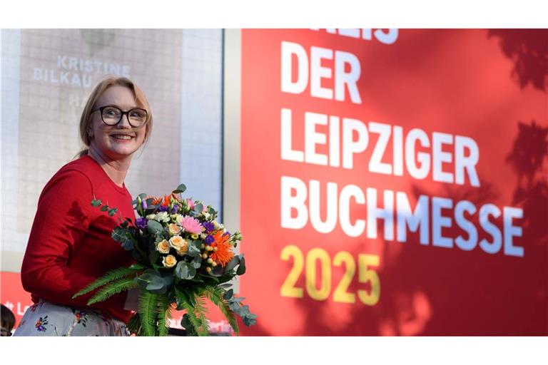 Bilkau gewinnt den Belletristik-Preis der Leipziger Buchmesse.