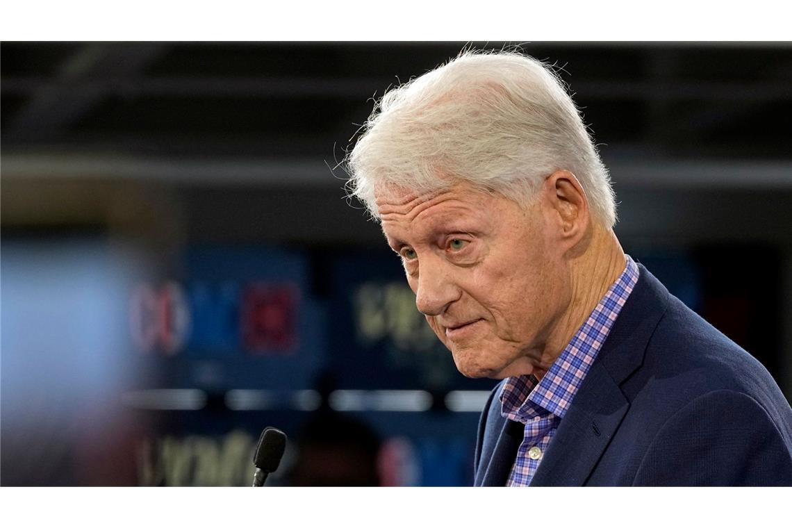 Ehemaliger US-Präsident Clinton aus Krankenhaus entlassen Bill Clinton war von 1993 bis 2001 Präsident der Vereinigten Staaten. (Archivbild)