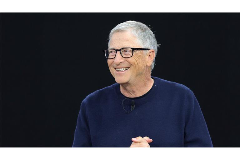 Bill Gates will sein Geld ausgeben für eine bessere Welt.